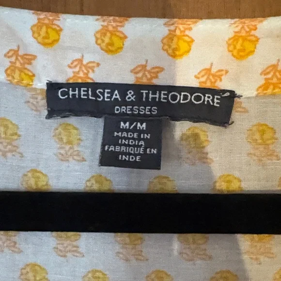 Chelsea and Theodore Sleeveless Tiered Mixed Print Maxi Dress - Picture 6 of 9